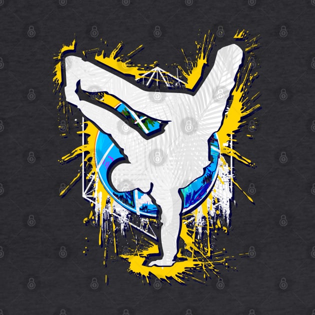 Breakdance - Breakdancer - Breakdancing BBoy - Streetdance by BabyYodaSticker